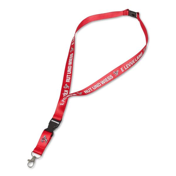 1. FC Köln Lanyard "E levve lang" rot ca